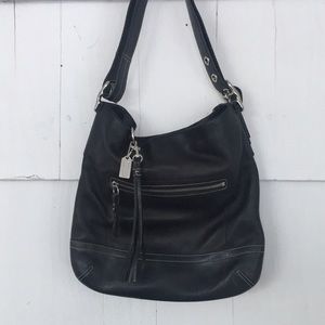 black coach purse